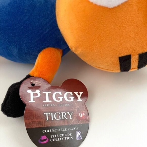Chase Roblox Piggy Series 1 Collectible 8” Plush TIGRY New With Tags - Picture 4 of 7